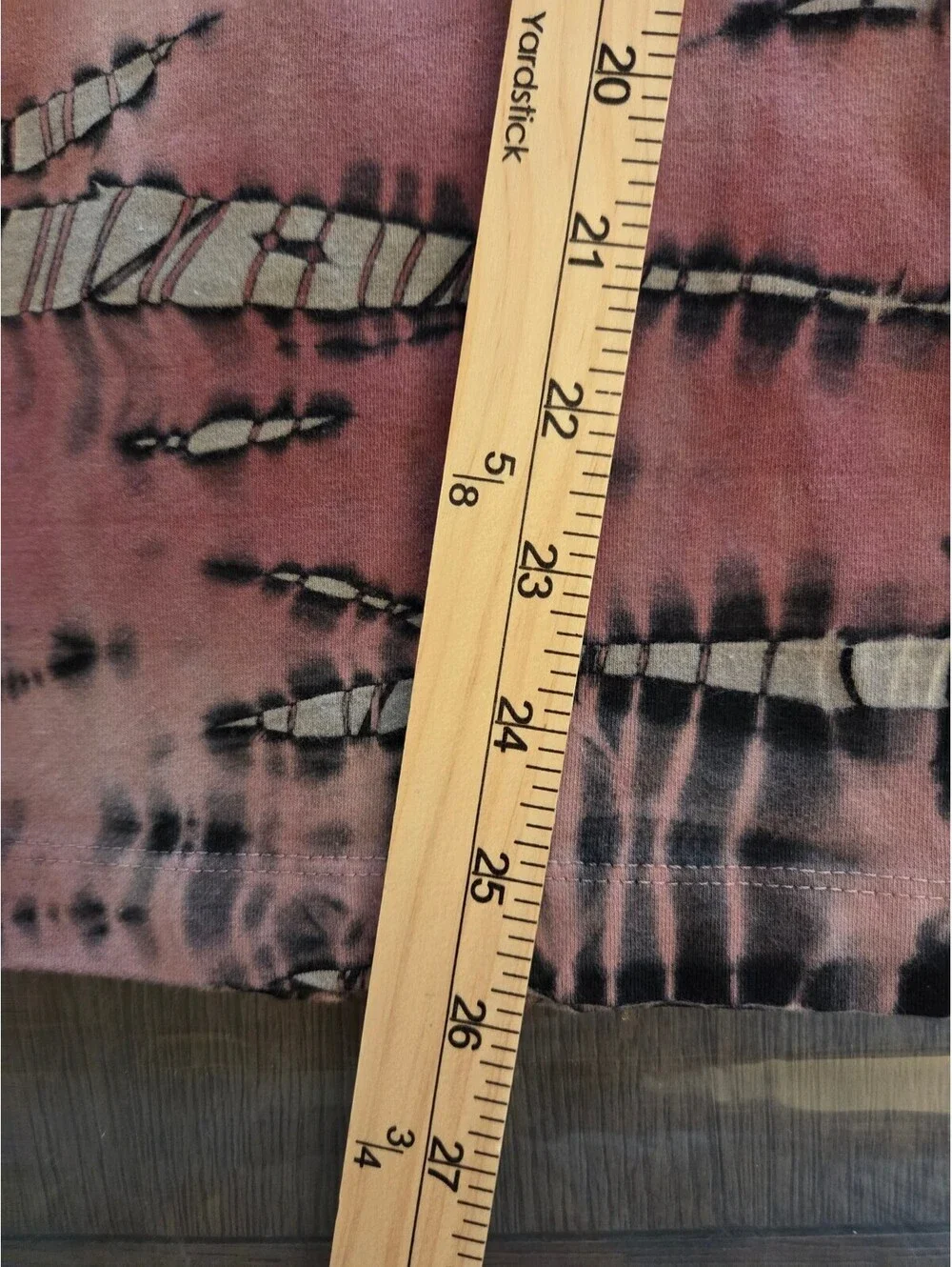 Hard Tail Tie-Dye Pattern Flared Pants with Stretch Waistband Girls NWT $53